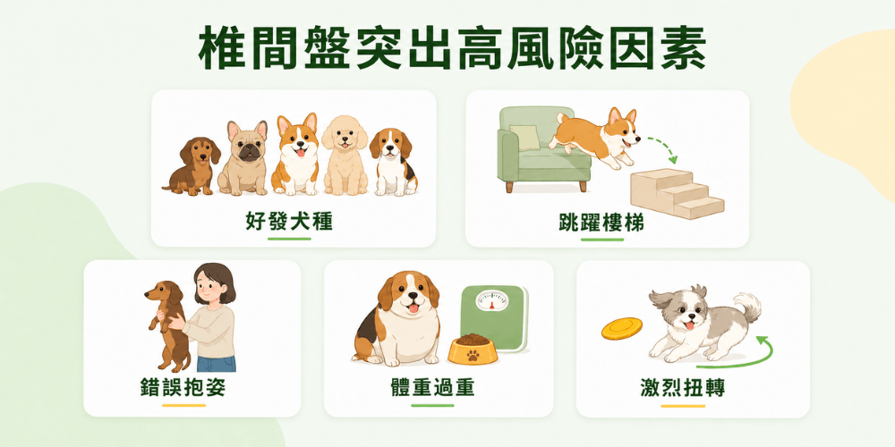 狗椎間盤突出高風險因素